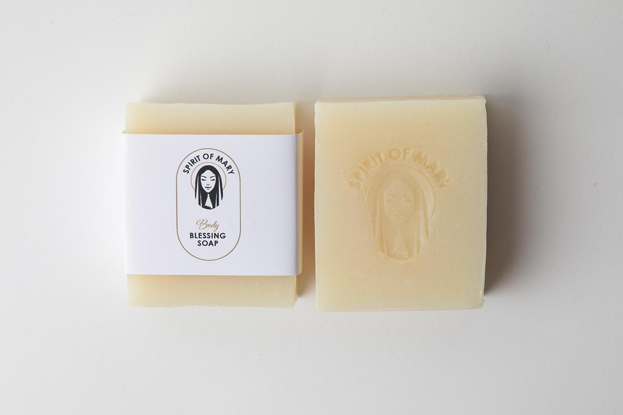 soap BODY BLESSING SOAP I handmade with Love & Mary (St. 125 g) – Bild 1